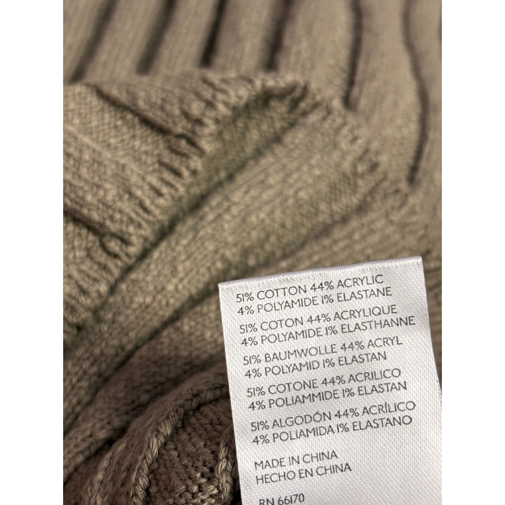 Free People Beach Slip Dress Midi Santos Ribbed Olive Stone Brown Women Medium - Picture 10 of 11